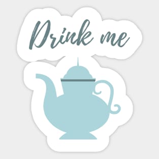 Drink Me Sticker